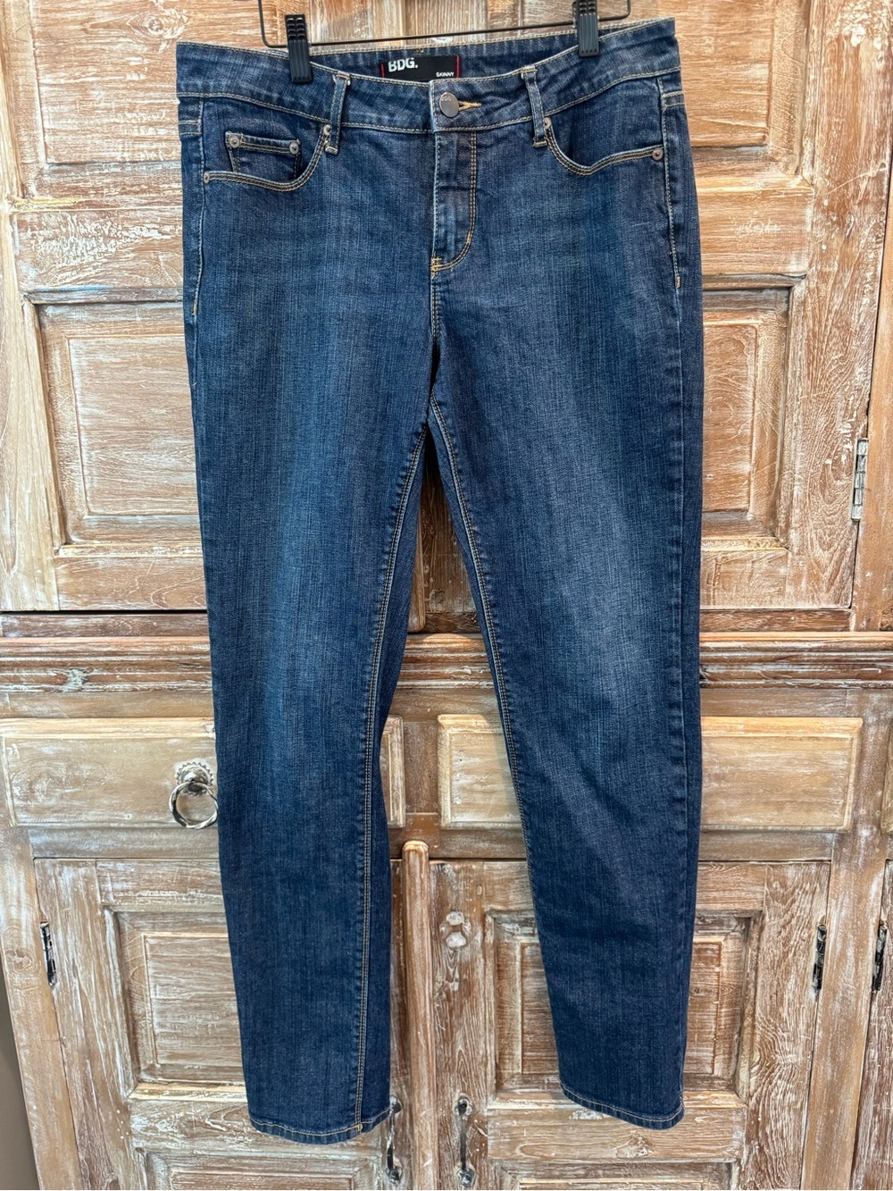 BDG Indigo Denim Stretch Skinny Jeans Casual Minimalist